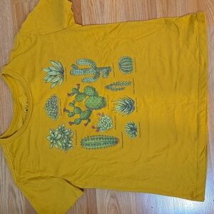 Fifth Sun Small Cropped Catus Tee